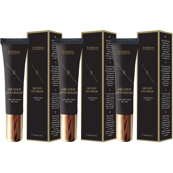 ErthSkin London ONDER OGENCRÈME 24K GOUD