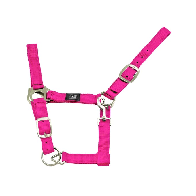 Nylon halster voor paard met dubbele aanpassing Supreme
