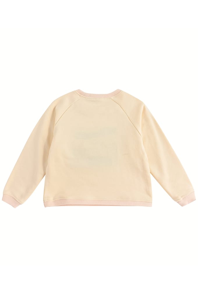Louise Misha Sweatshirt Samuel Cream Größe: 7Y | Strickjacken Outlet | kids | Weiß