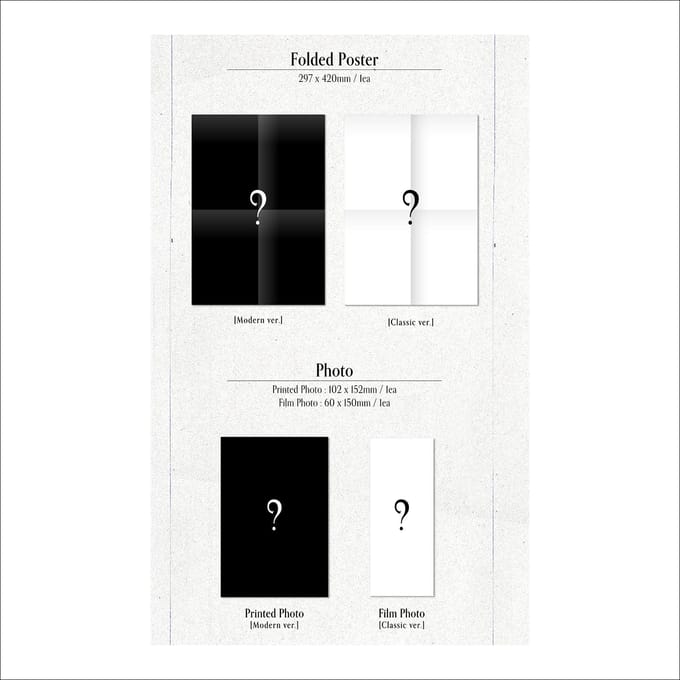 MIJOO 1e Single Album 'Movie Star' Classic ver white
