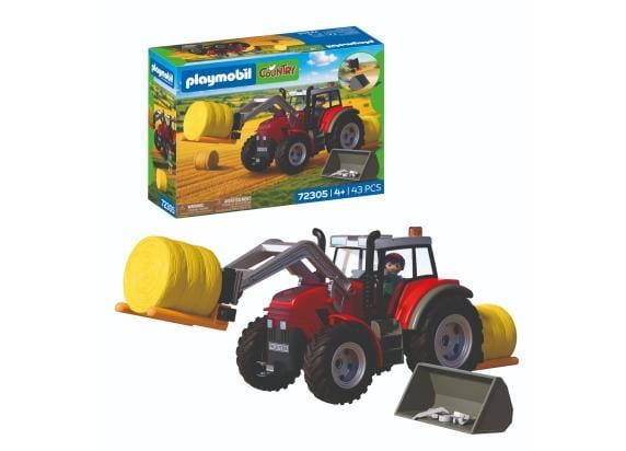 Playmobil Country Grote Tractor met Hooibalen - 72305.