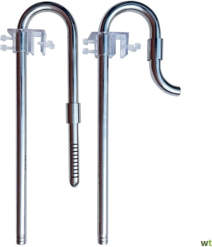 SuperFish Scapers RVS In/Uitlaat Set 12MM