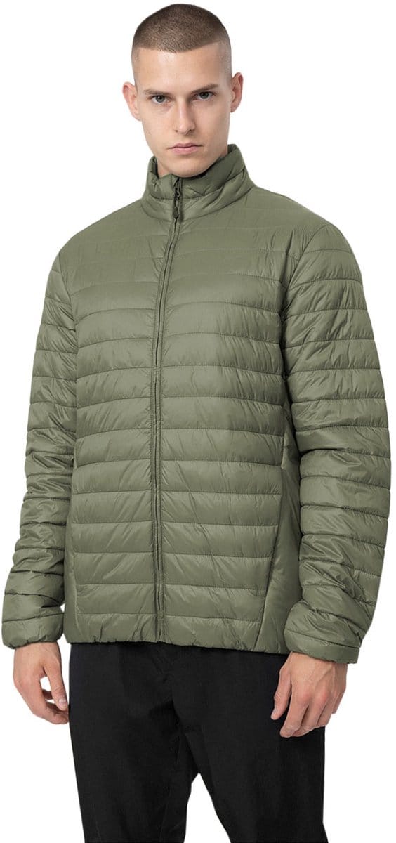 4F Jas Heren Gewatteerde Olijfgroen - Maat 2XL