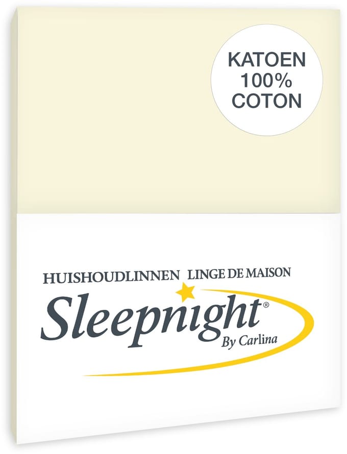 Sleepnight Kussensloop Katoen Ivoor - 65 x 65 cm - [Ivoor]