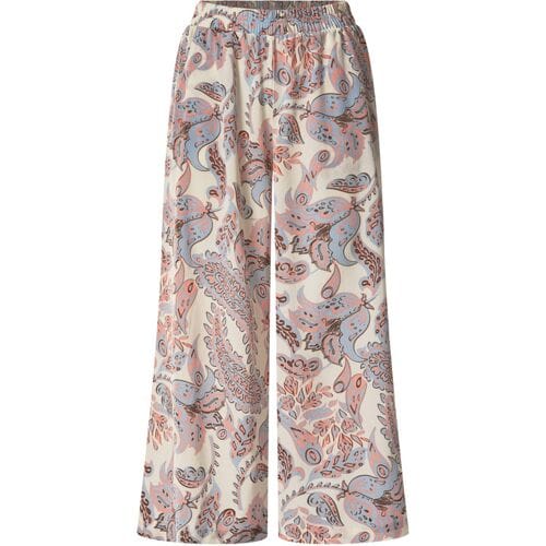 ESMARA Dames culotte - 7/8 lengte - met stretch (Crème/blauw, 46)