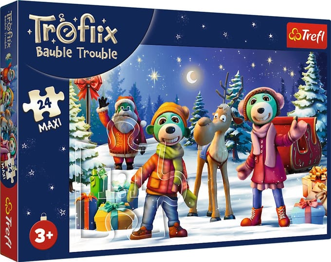Trefl Winterdieren Maxi Legpuzzel - 24 stukjes - Vanaf 3 jaar