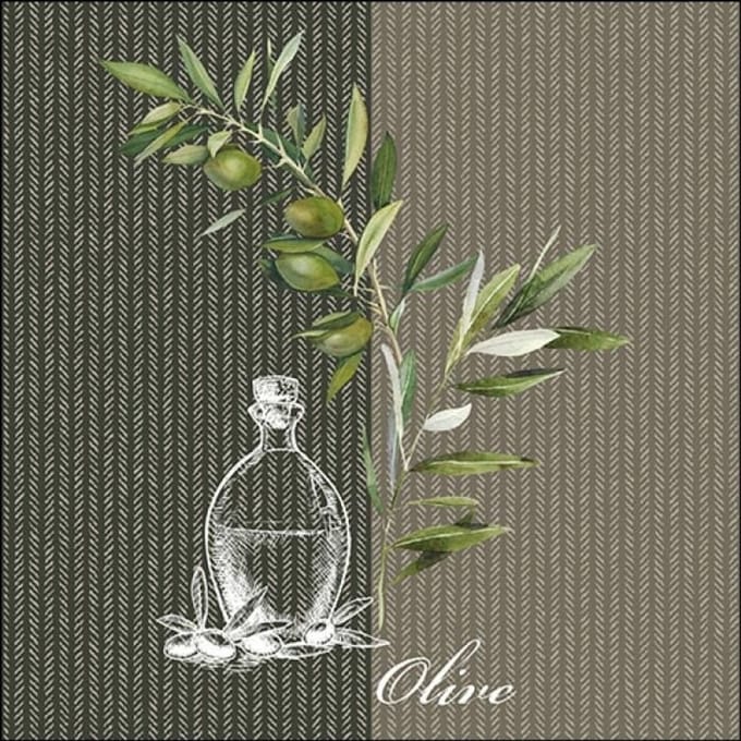 Lunch Servetten - Oil And Olives