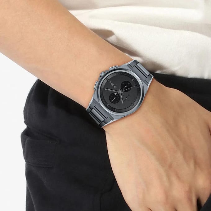 Hugo Boss 1513996 Herenhorloge 45 zwart