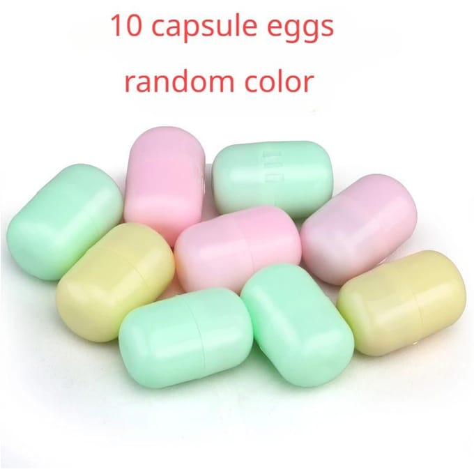 Grijpkraanmachine voor Kinderen Kind Plezier Eier Draaimachine Speelgoed Capsule Verrassingscadeau Kerstpop Machine Speelgoed OPTIONEEL Eier Navulling white