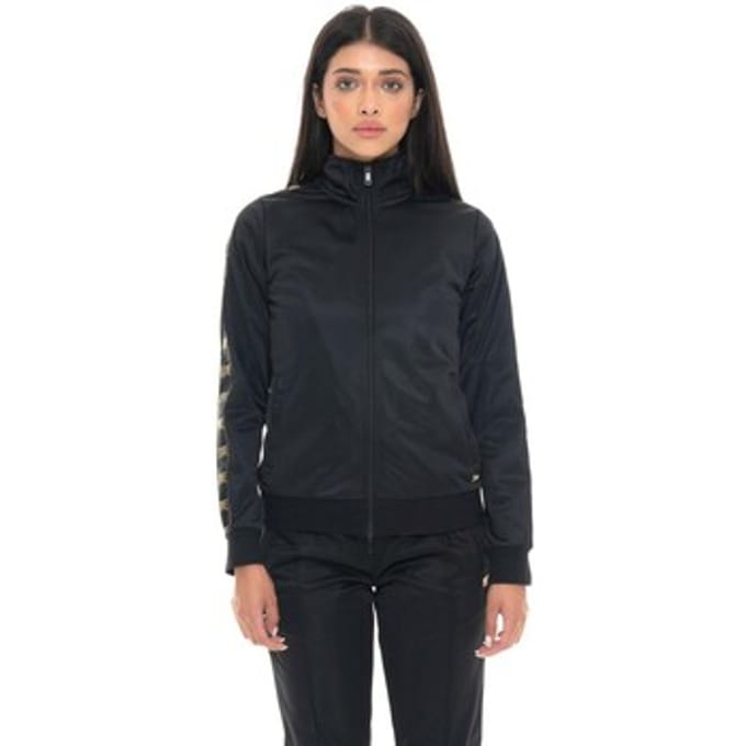 Trainingsjack Leone 1947 Woman Full Zip Gold Studs