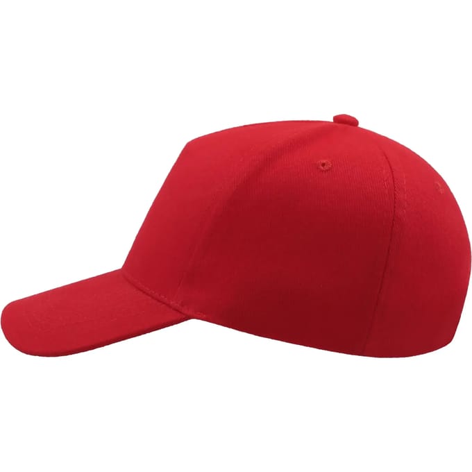 Atlantis Headwear Liberty Five Cap AT506 - Red - One size