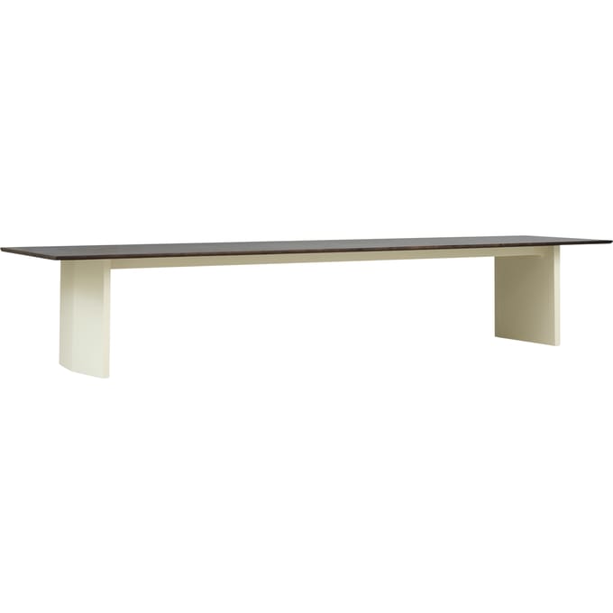 Normann Copenhagen Panel tafel - crème - 100 x 420 cm