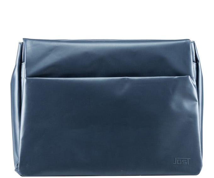 JOST schoudertas met laptopvak Tolja Shoulder Bag Darkblue donkerblauw