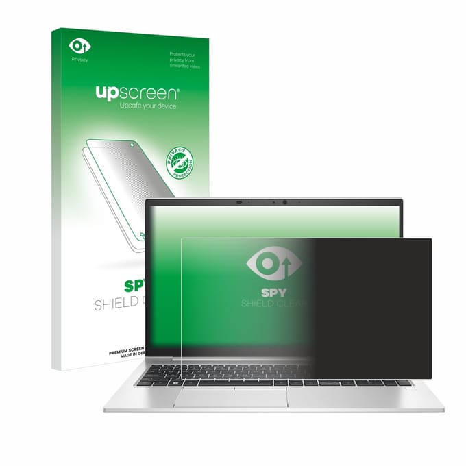 upscreen - privacy screenprotector voor HP EliteBook 850 G8 - Folie Beschermfolie Blauwlichtfilter