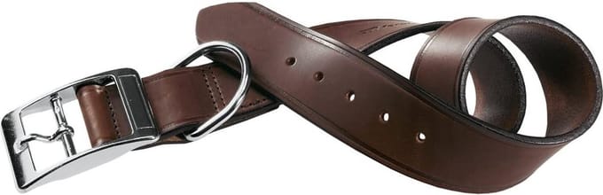 Ferplast Hondenhalsband Vip 47 Tot 55 Cm Leer Donkerbruin