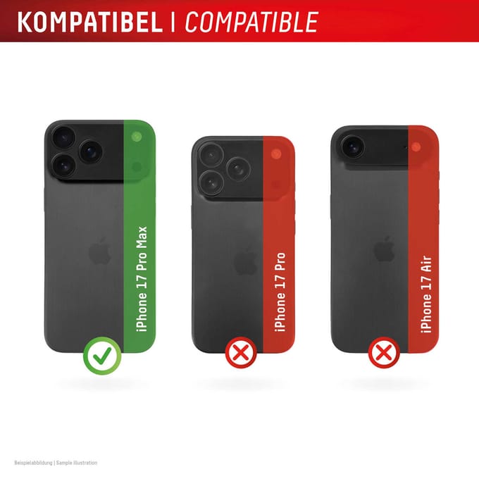 Displex CamGlass All-In-One Camera Protector geschikt voor Apple iPhone 17 Pro Max