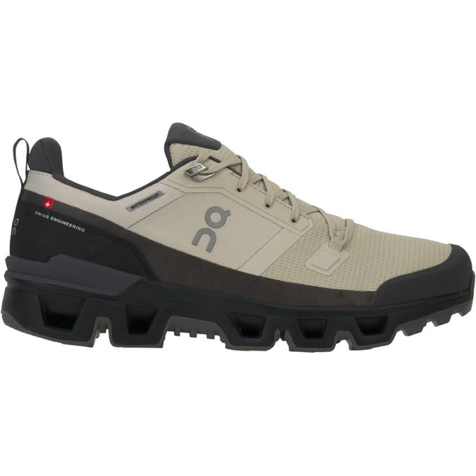 On Cloudwander Comfortabele Slipbestendige Slijtvaste Lage Hardloopschoenen Heren Beige Zwart 73.97668 45 beige
