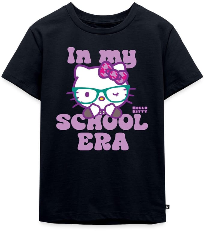 Hello Kitty Met Bril In My School Era Premium T Shirt Kinderen