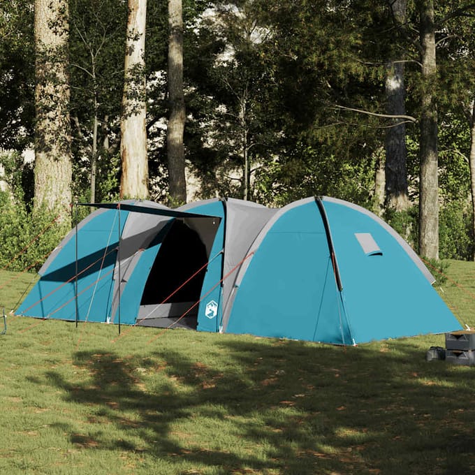 vidaXL - Koepeltent - 8-persoons - waterdicht - blauw