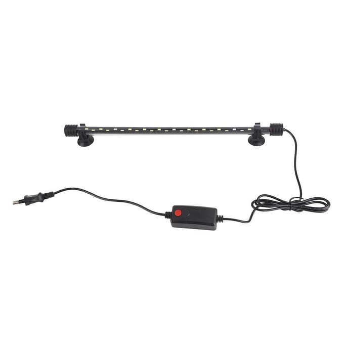 Aquariumlamp Onderdompelbare Vistanklamp Onderwaterverlichting voor Vistank gray