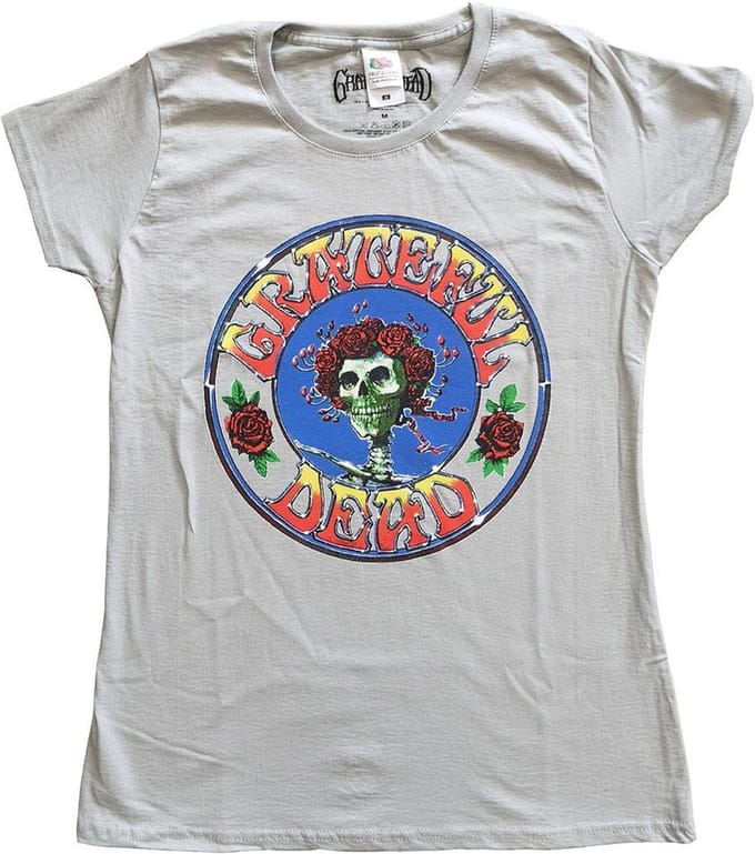 Grateful Dead - Bertha Circle Dames Tshirt - XS - Grijs