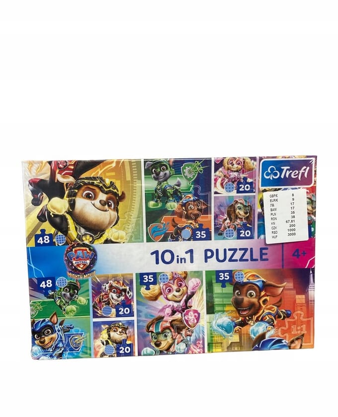 Paw Patrol 10-in-1 puzzelset - 329 stukjes
