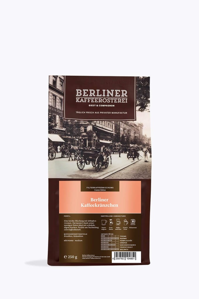 Berliner Kaffeerösterei Berliner Kaffeekränzchen 250g