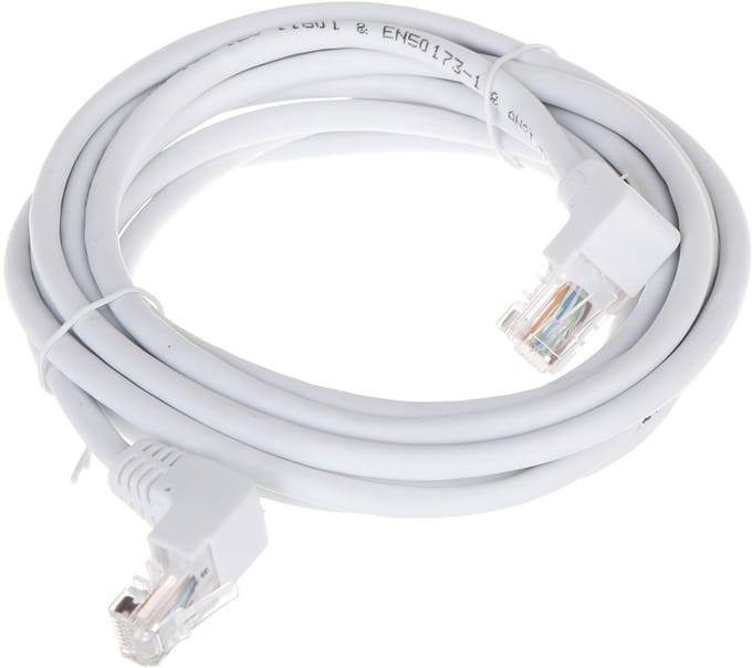 CAT5E Netwerkkabel - RJ45 - wit - 3 m