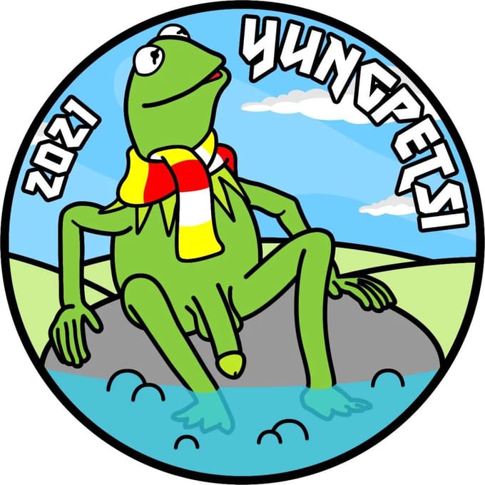 Fjesta© Yung Petsi Jaarembleem 2021 - Oeteldonk borrelt