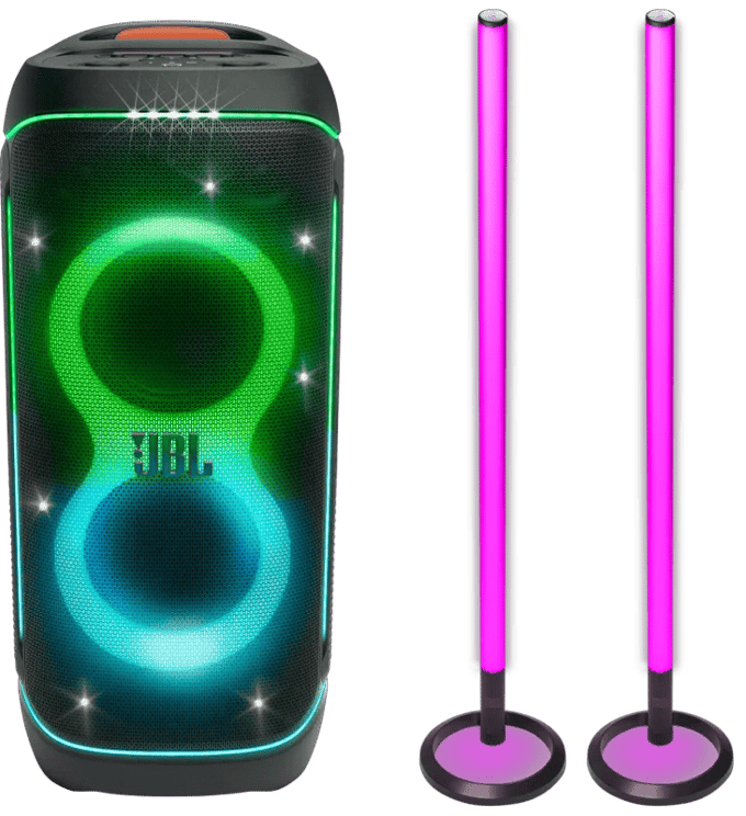 JBL Partybox 720 + 2x JBL Partylight Stick