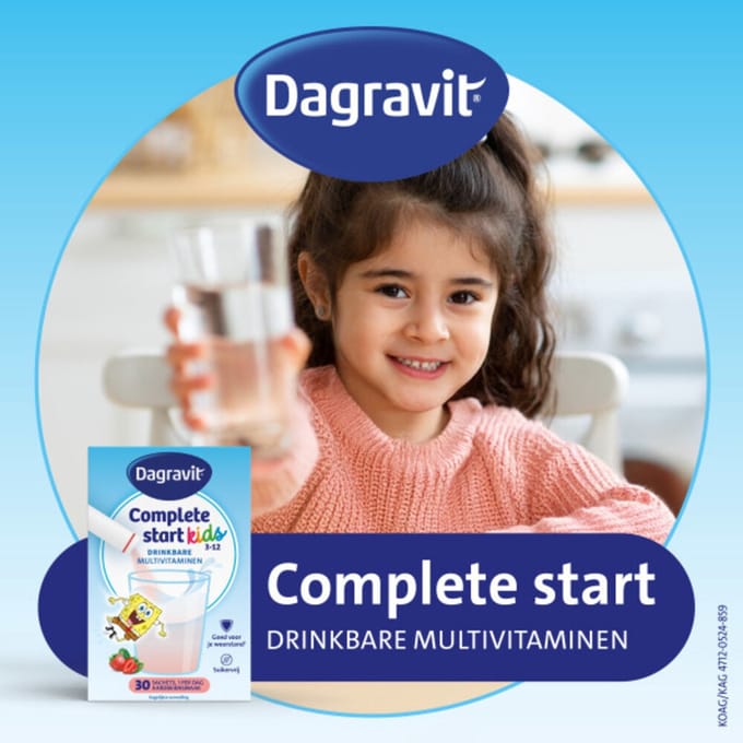 Dagravit - Complete Start Kids Poeder - 2 x 30 stuks - Voordeelverpakking