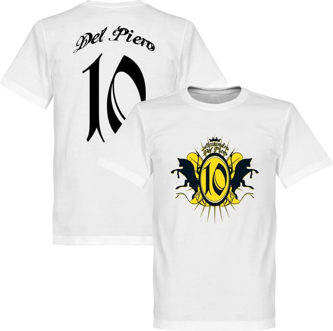 Del Piero Turin Crest T-shirt - S