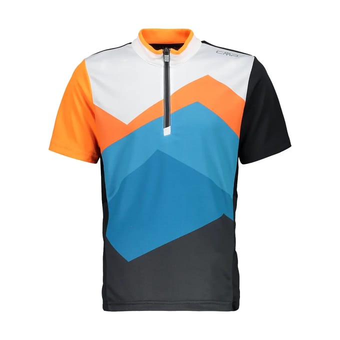 Kinder T-shirt met 1/2 rits CMP