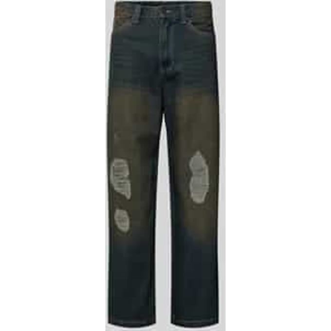 Relaxed baggy fit jeans in destroyed-look, model 'Distress'