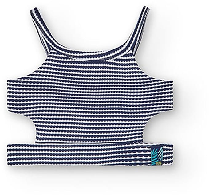 Boboli 458096 Mouwloos T-shirt Blauw 7 Years Meisje