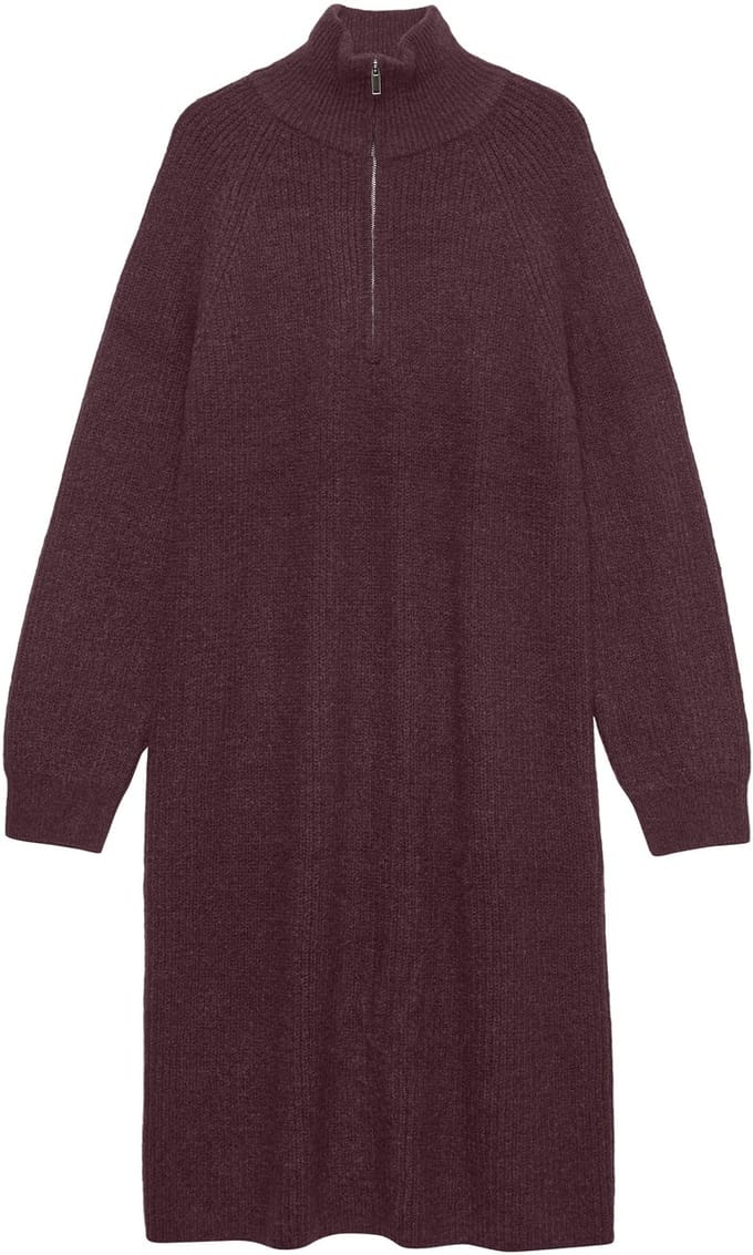 Vero Moda Gebreide jurk VMLEFILE Midi-jurk