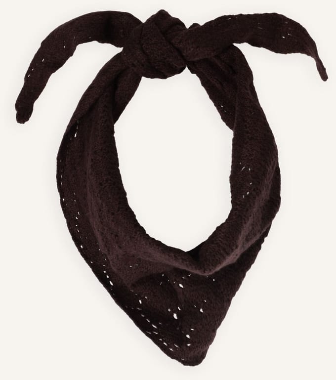 Becksondergaard Woona Opalia Scarf Sjaals Dames - Bruin - Maat ONESIZE