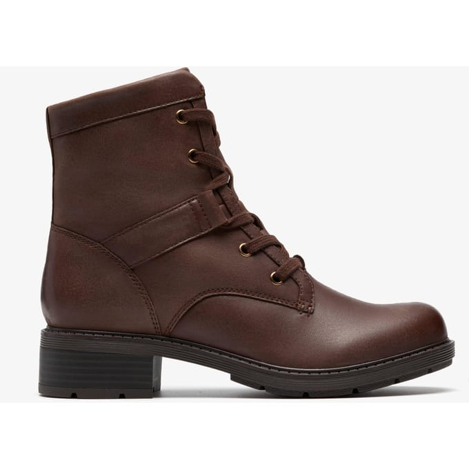 Hearth Parker Bruine Leren Boots