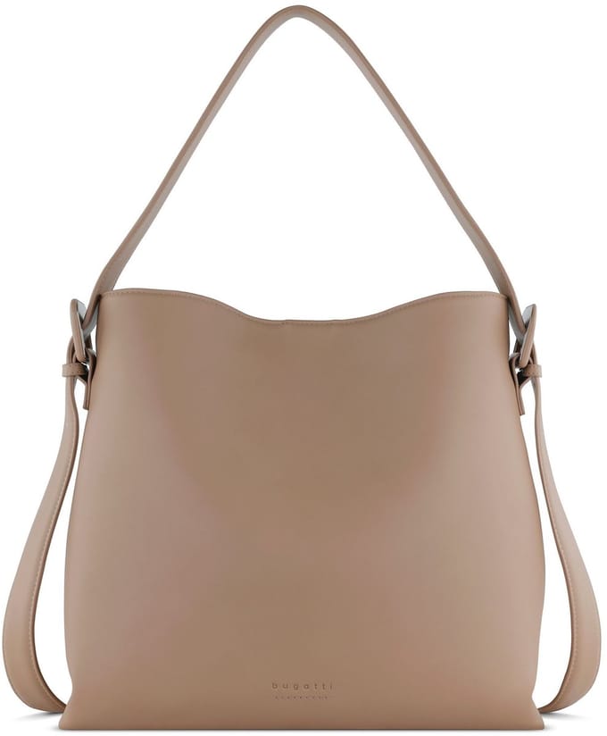 bugatti Schoudertas Luna Shoulder Bag Powder Lichtbruin