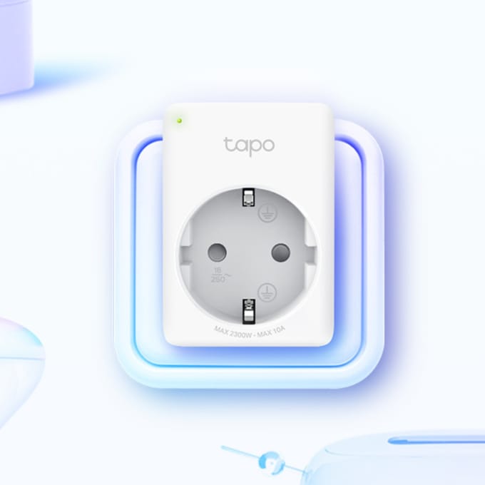 TP-LINK Tapo P100(1-pack) Tapo P100(1-pack) Draadloze schakelaarset Bluetooth 1 stuks Thuis