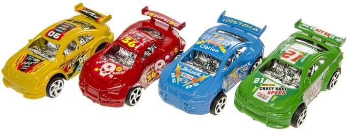 Duckiez Auto Met Spoiler In Zakje - 12 stuks
