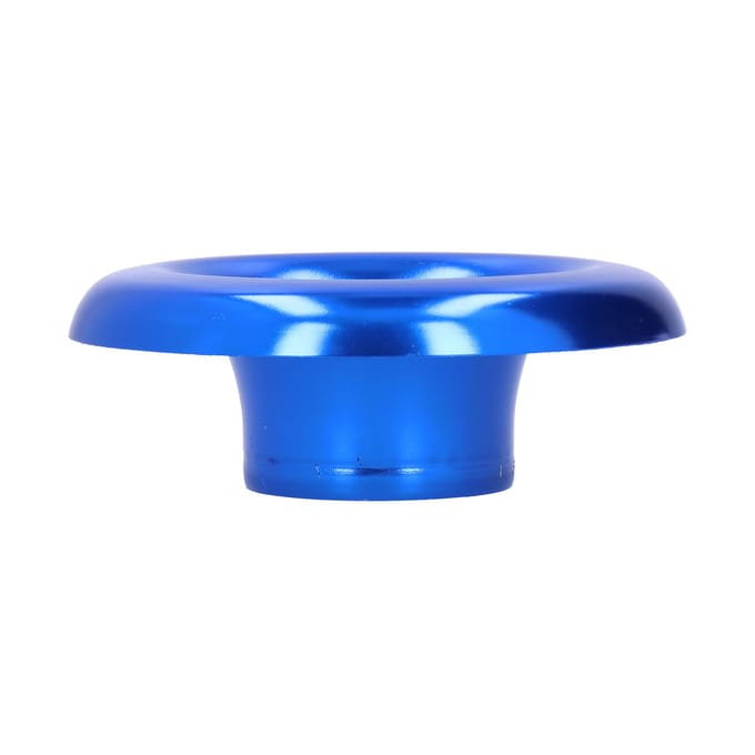 73mm2.9in Auto Short Ram Koude Luchtinlaat Turbo Hoorn Aluminium Velocity Stack Adapter Blauw blauw