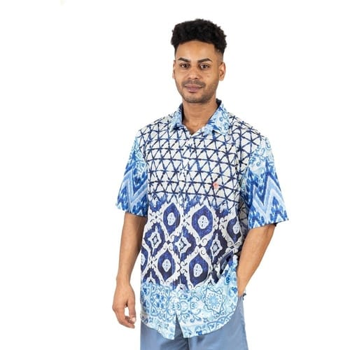 Overhemd Korte Mouw Isla Bonita By Sigris Mannen Shirt