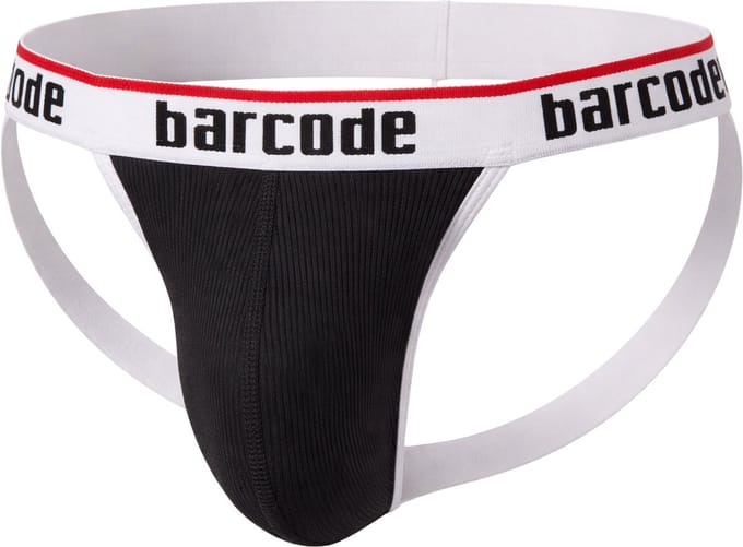Barcode Berlin Cosme Jockstrap Black - MAAT XL - Heren Ondergoed - Jockstrap voor Man - Mannen Jock