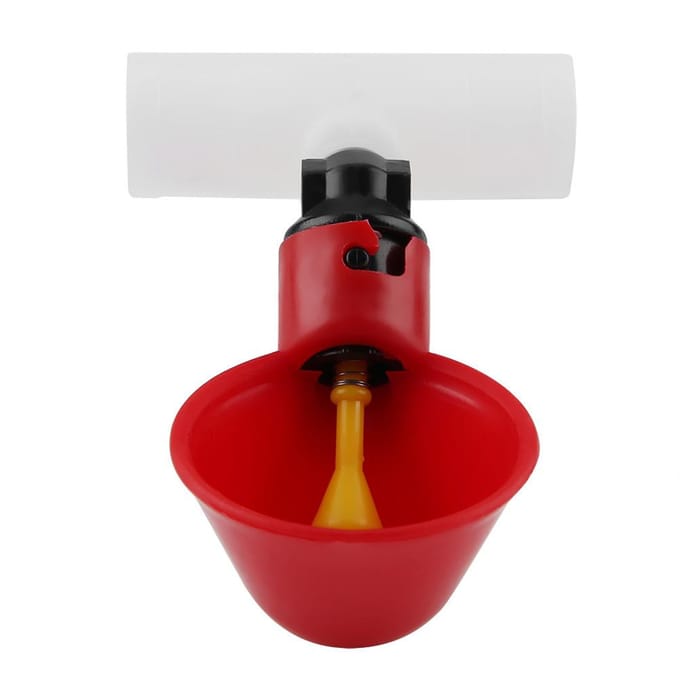 Distributeur automatique d'eau pour volaille, 5 pièces, 20 mm white