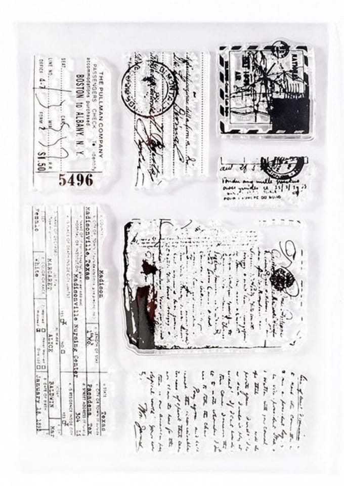 Meer Leuks - Clearstamps Script - Stempels voor o.a bulletjournal, scrapbook en het maken van kaarten