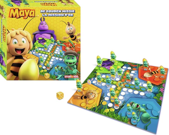 Maya de Bij bordspel - De gouden missie - Maya en het Gouden Ei