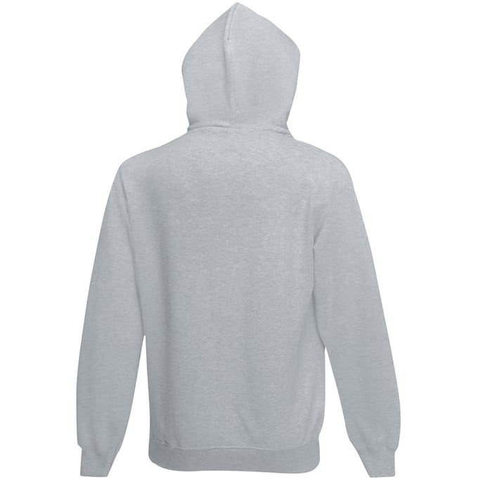 Fruit Of The Loom Heren Sweatshirt Met Capuchon / Hoodie (Heather Grijs)