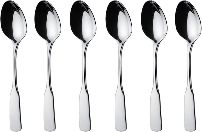 Koffielepels Set van 6 - Roestvrij Staal 18/10 - Tijdloos Design