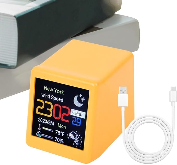 Slim Weerstation met Wifi en Luchtkwaliteitsmonitor